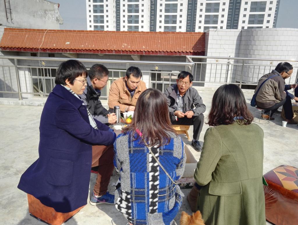 我院教职工活动现场