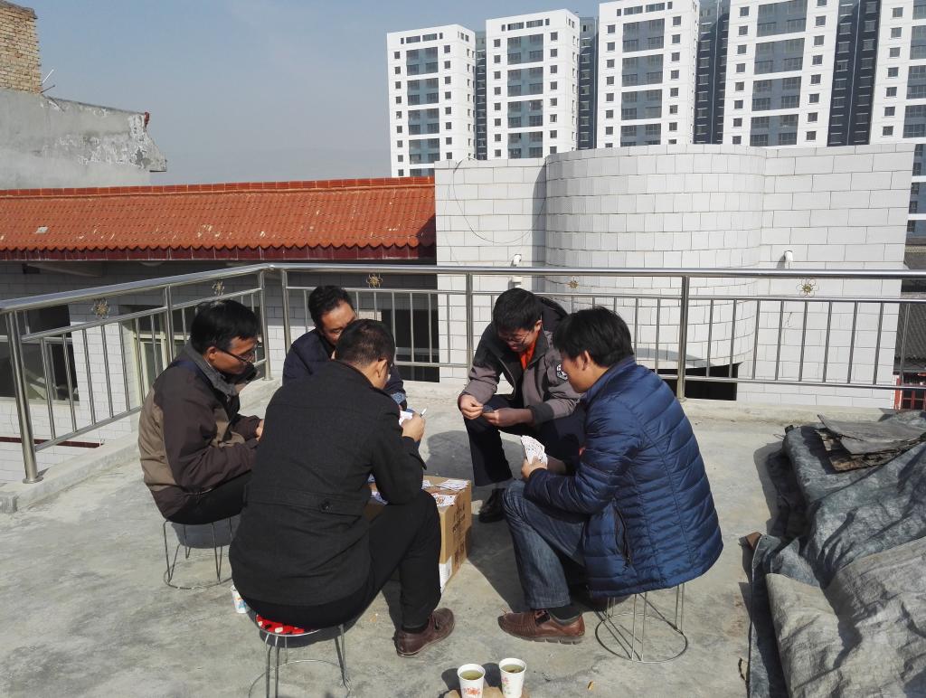 我院教职工活动现场